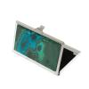Карманная визитница из камня малахит с хризоколой цвет серебро фото 3 — 