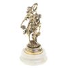 Бронзовая статуэтка "Весна" на подставке из газганского мрамора фото 2 — 