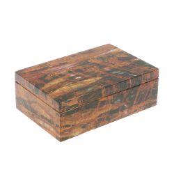 Шкатулка из яшмы 15,8х10,5х6,3 см — 