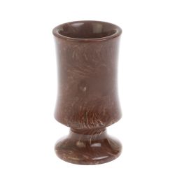 Карандашница из лемезита точеная 6х6х11 см — 