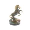 Статуэтка "Конь на дыбах" на подставке из яшмы 5х4,5х7,5 см фото 1 — 