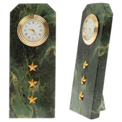 Часы погон &quot;Старший прапорщик ВС&quot; из змеевика — 