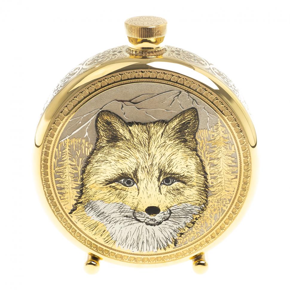 Фляжка с гравюрой "Лиса" Златоуст фото 1 — 