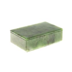 Шкатулка из нефрита 12х7,5х4 см — 