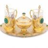 Чайный набор "Малахитовый" в подарочной упаковке Златоуст фото 2 — 