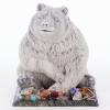 Сувенир "Медведь сидит" из мрамолита фото 1 — 