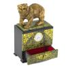 Часы с выдвижным ящиком "Рычащий медведь" фото 2 — 