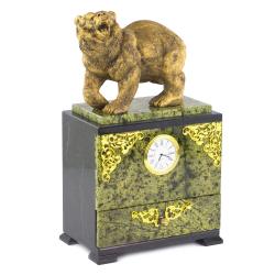 Часы с выдвижным ящиком &quot;Рычащий медведь&quot; — 