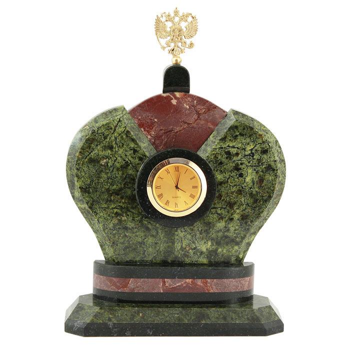 Часы "Корона" змеевик фото 1 — 