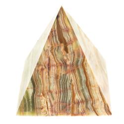 Пирамида камень оникс 12,5х12,5х13 см (5) — 