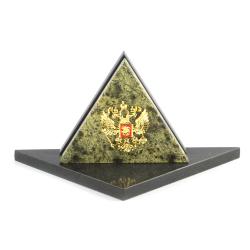 Визитница из змеевика &quot;Треугольник&quot; — 