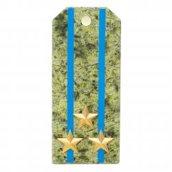 Сувенирный магнит &quot;Погон Полковник ВВС, ВКС, ВДВ&quot; камень змеевик — 