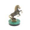 Статуэтка "Конь на дыбах" на подставке из амазонита 5х4,5х7,5 см фото 1 — 