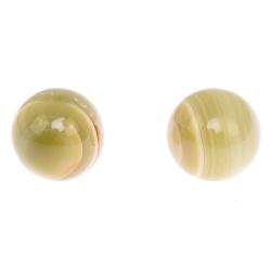 Шары для массажа 3,2 см 2 шт из зеленого оникса — 
