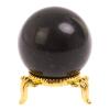 Шар из черного змеевика 4 см фото 2 — 