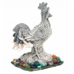 Сувенир из мрамолита &quot;Петух в подсолнухах&quot; — 