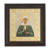 Икона "Матрона Московская" багет 22,5х23,5х2 см Златоуст фото 1 — 