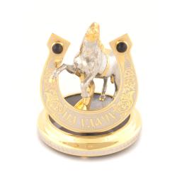 Сувенир из агата &quot;Подкова на удачу&quot; — 