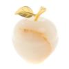 Сувенир "Яблоко" из белого оникса 7х9 см (3) фото 1 — 