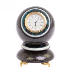 Настольные часы &quot;Шар Антистресс&quot; 10 см лабрадорит — 
