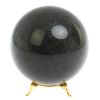 Шар диаметром 10 см камень базальт фото 2 — 
