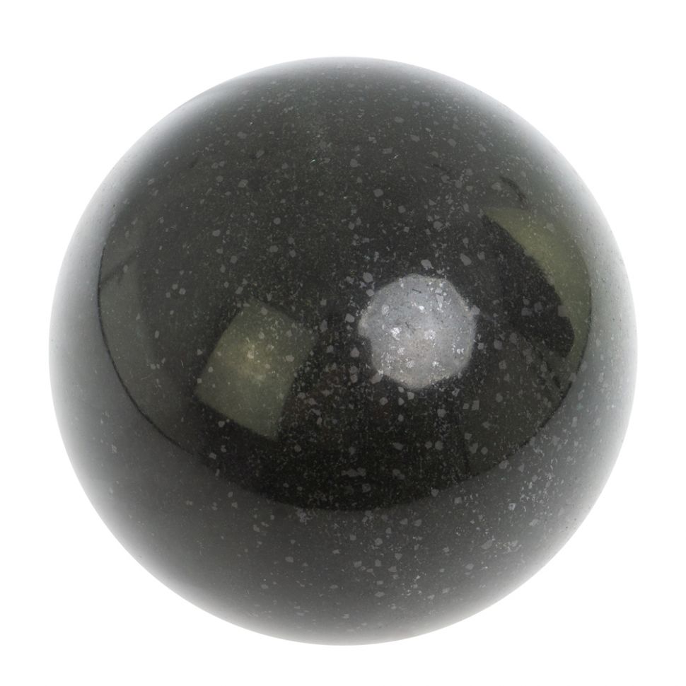 Шар диаметром 10 см камень базальт фото 1 — 