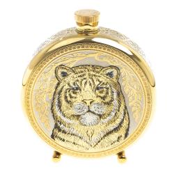 Фляжка с гравюрой &quot;Тигр&quot; Златоуст — 