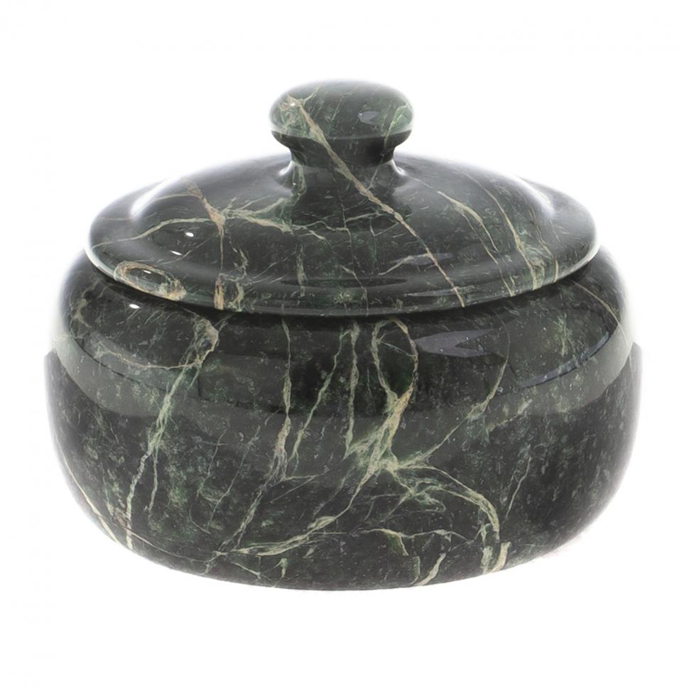 Сахарница из змеевика 12,5х8,5 см фото 1 — 