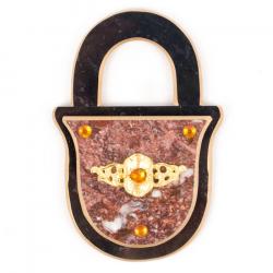 Магнит &quot;Замок&quot; змеевик креноид — 