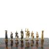 Шахматы подарочные "Римские" с бронзовыми фигурами 40х40 см фото 5 — 
