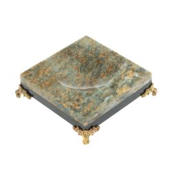 Подставка под шар из офиокальцита 9,5х9,5х3 см — 