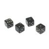 Кубики зарики 1 см черные 4 шт фото 1 — 