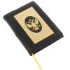 Ежедневник "Герб России" А5 обложка из черной кожи Златоуст фото 1 — 