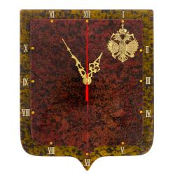 Часы настенные &quot;Герб РФ&quot; змеевик — 