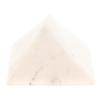 Пирамида из белого мрамора 10,5х10,5х6,5 см фото 2 — 