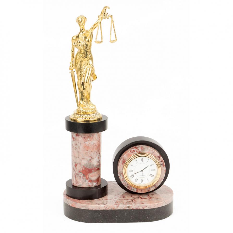 Часы "Фемида - богиня правосудия" креноид бронза фото 1 — 