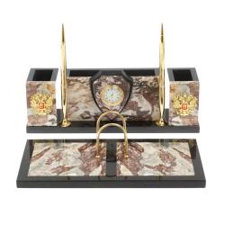 Настольный набор из креноида &quot;Щит&quot; — 