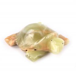 Фигурка из камня оникс &quot;Черепаха&quot; 6,3х5х2,6 см (2) — 