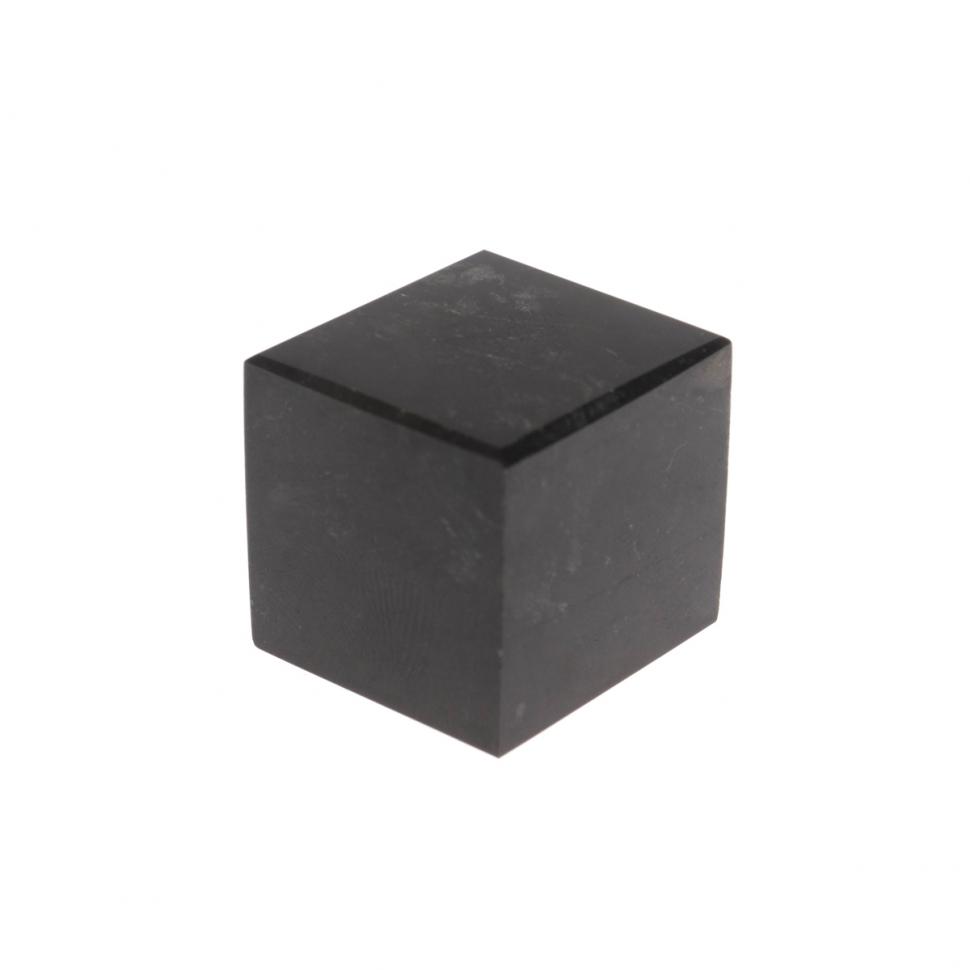 Кубик камень черный змеевик 22 мм фото 1 — 