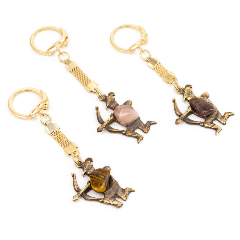 Брелок знак зодиака "Стрелец" бронза фото 1 — 