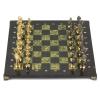 Шахматы подарочные "Средневековье" с бронзовыми фигурами 40х40 см фото 2 — 