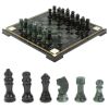 Шахматы "Турнирные" с багетом змеевик гранит фото 1 — 