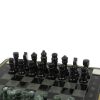 Шахматы "Турнирные" с багетом змеевик гранит фото 3 — 