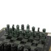 Шахматы "Турнирные" с багетом змеевик гранит фото 4 — 