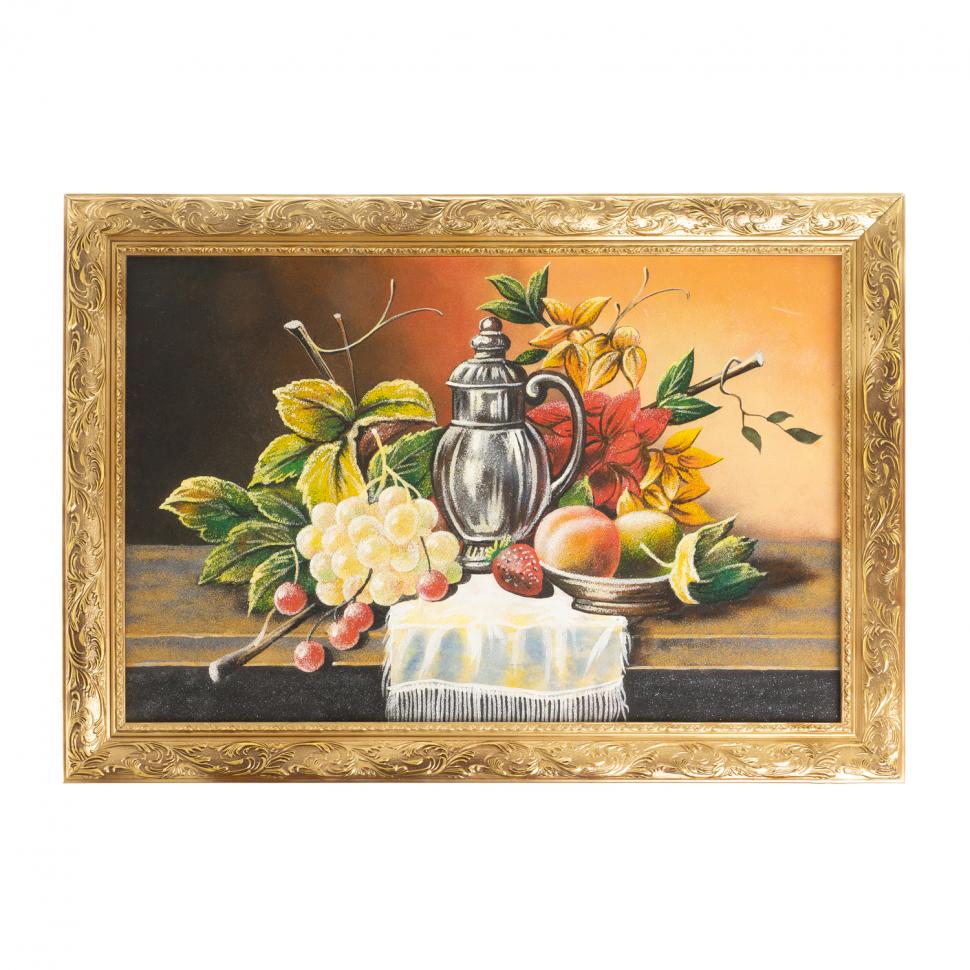 Картина из каменной крошки "Натюрморт с кувшином" багет 49х69 см фото 1 — 