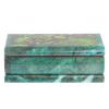 Шкатулка с иллюстрацией под малахит 14х7х5 см фото 2 — 