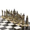 Шахматы "Русские" с бронзовыми фигурами 40х40 см фото 4 — 
