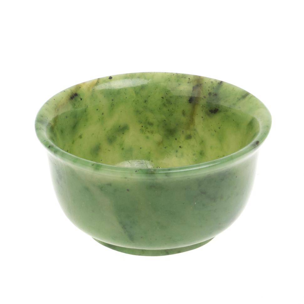 Соусница из нефрита 130 мл 8х4 см фото 1 — 