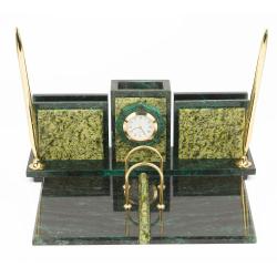 Письменный прибор &quot;Офисный&quot; с подставкой под перекидной календарь — 