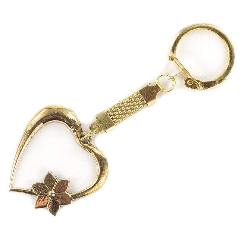 Брелок "Сердце" бронза фото 1 — 